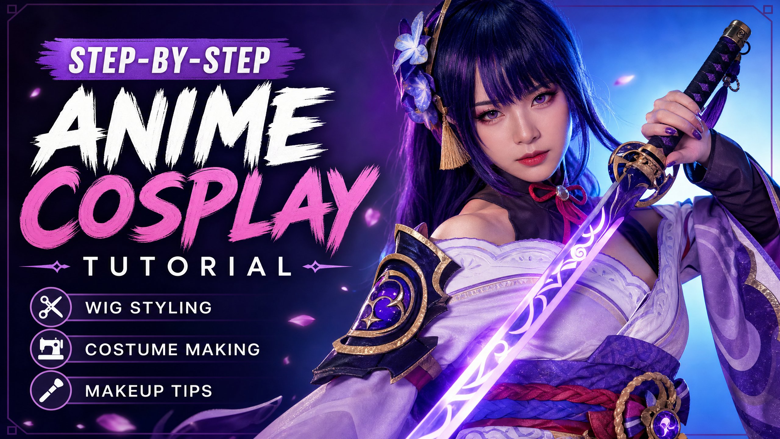 糖心vlog动漫视频：cosplay制作全流程视频教程